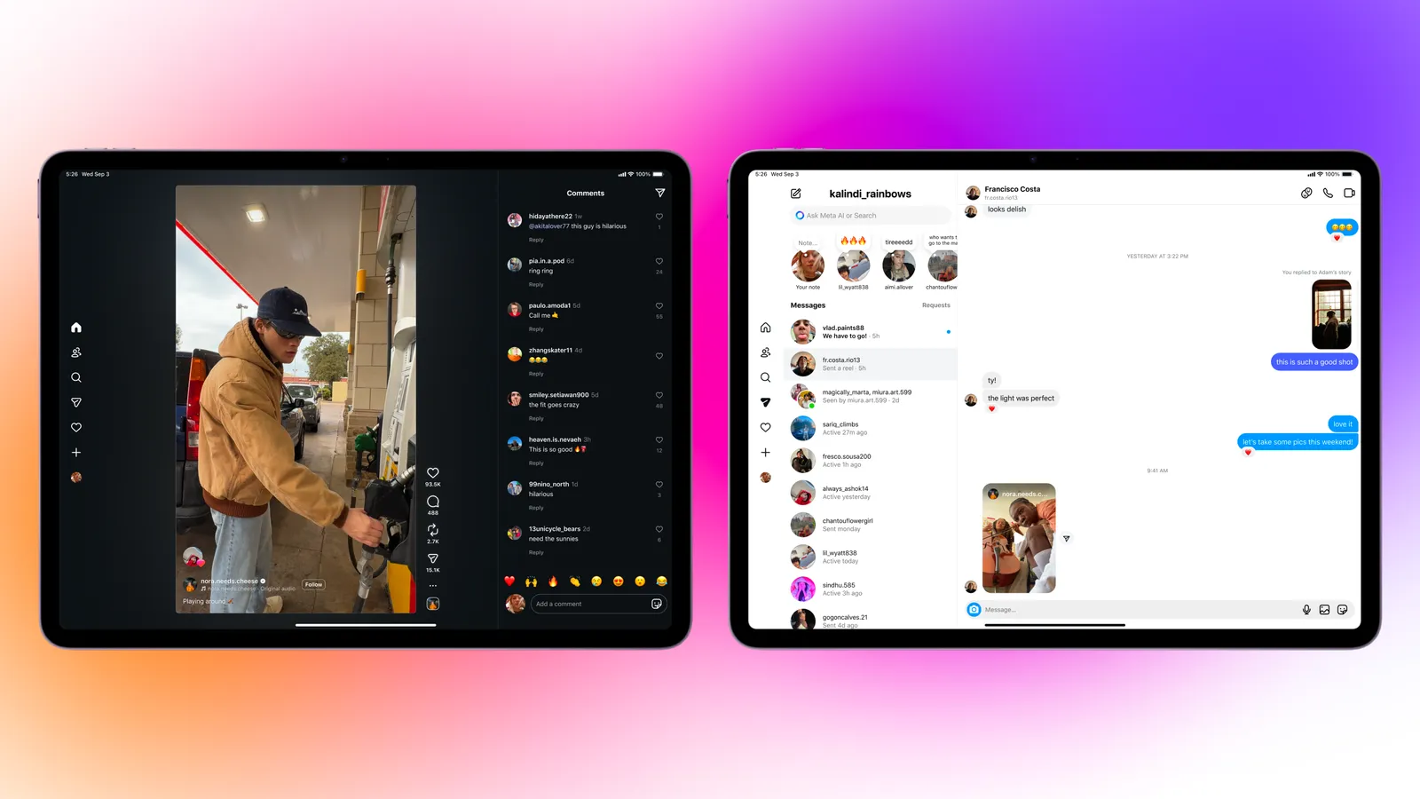 Akhirnya! Instagram Resmi Hadir di iPad dengan Tampilan Reels yang Lebih Segar